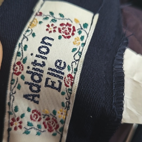 1980s Vintage Navy Skirt Addition Elle - Picture 9 of 13